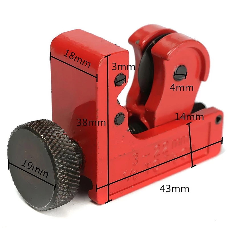 1PC 3-22/3-16mm Mini Alloy Ste - Pipe Cutter Ratchet ulasan dan harga
