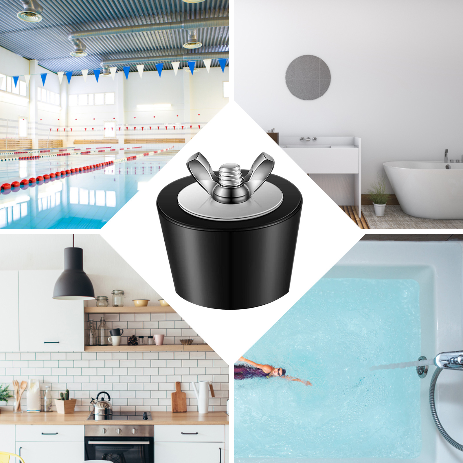Rubber Winter Antifreeze Pool  - Drain Pipe Clip ulasan dan harga