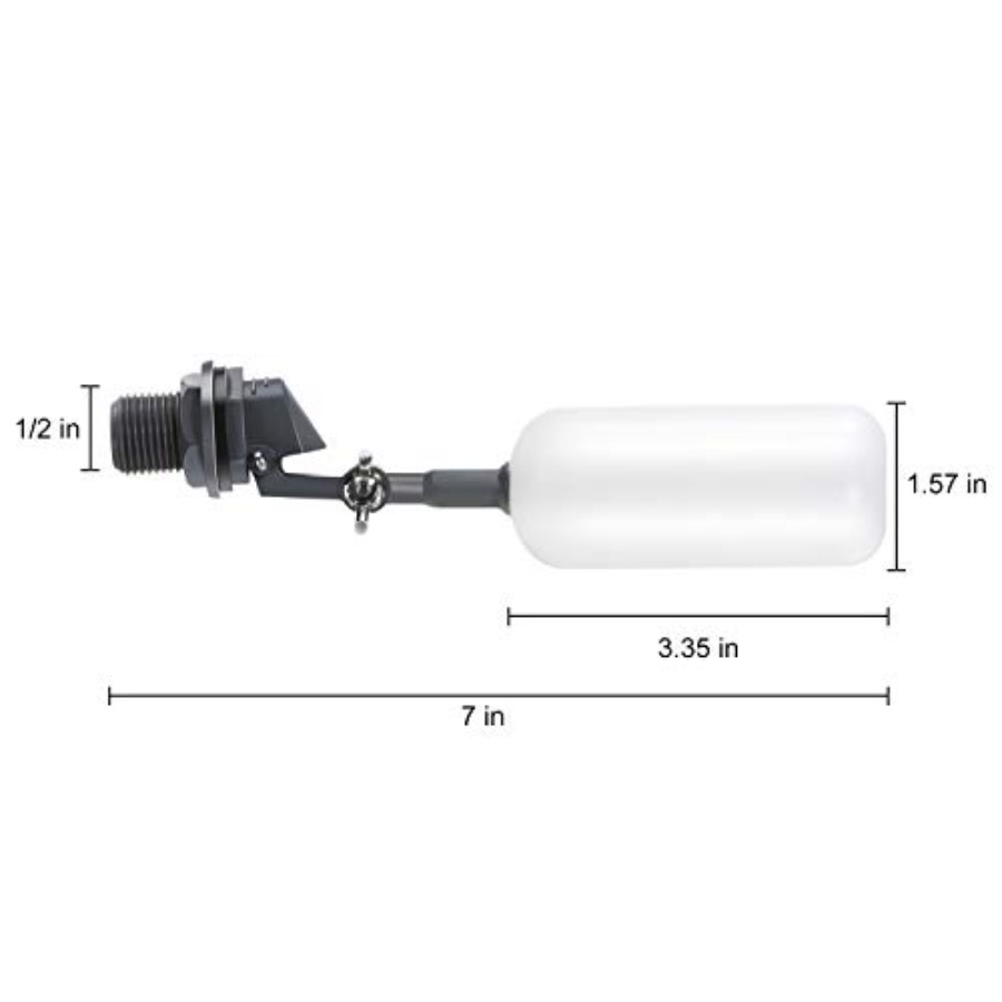 Float Ball Valve, 1/2 Inch Mal - Float Ball Valve ulasan dan harga
