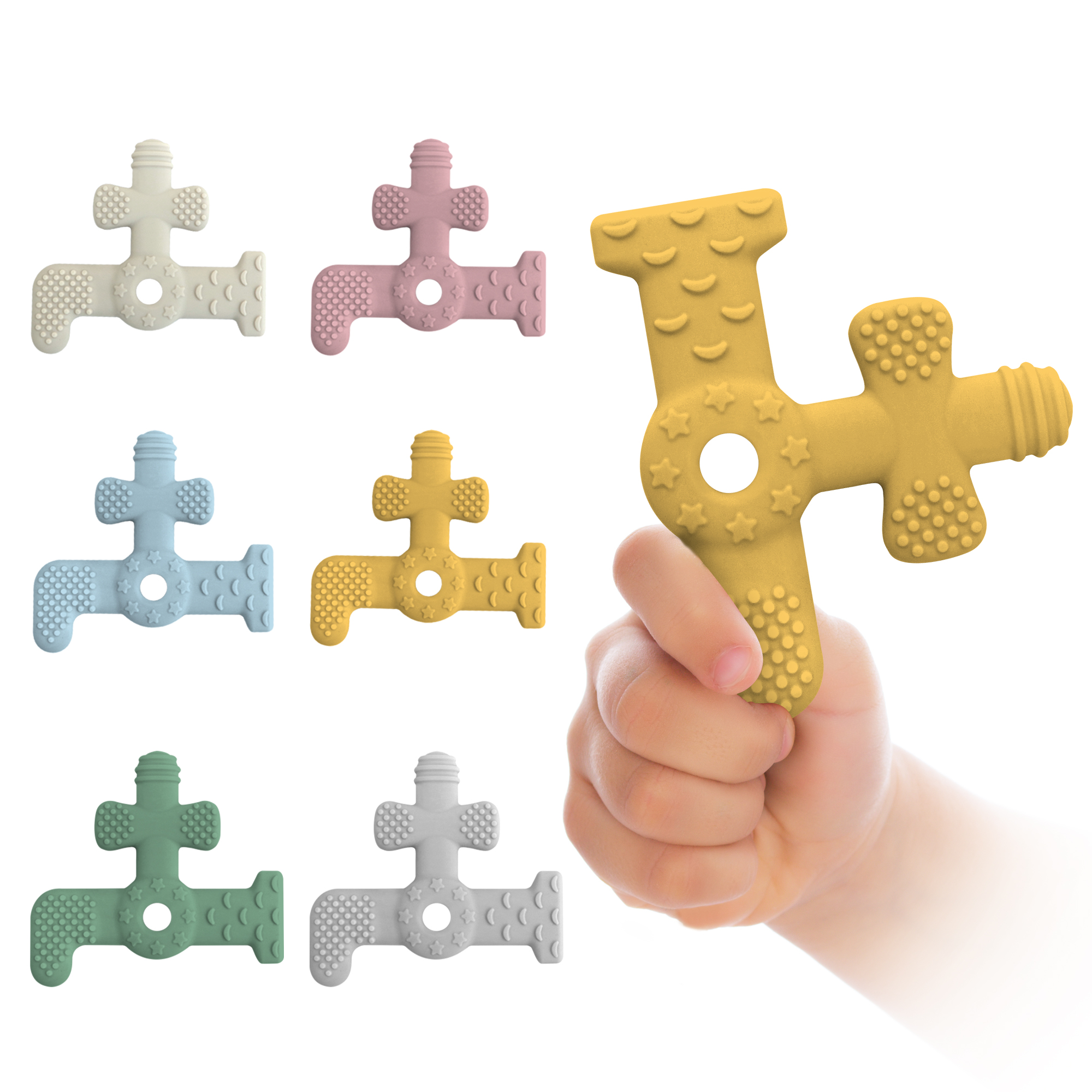 Faucet Shape Silicone Teether  - Silicone Tap Washer ulasan dan harga