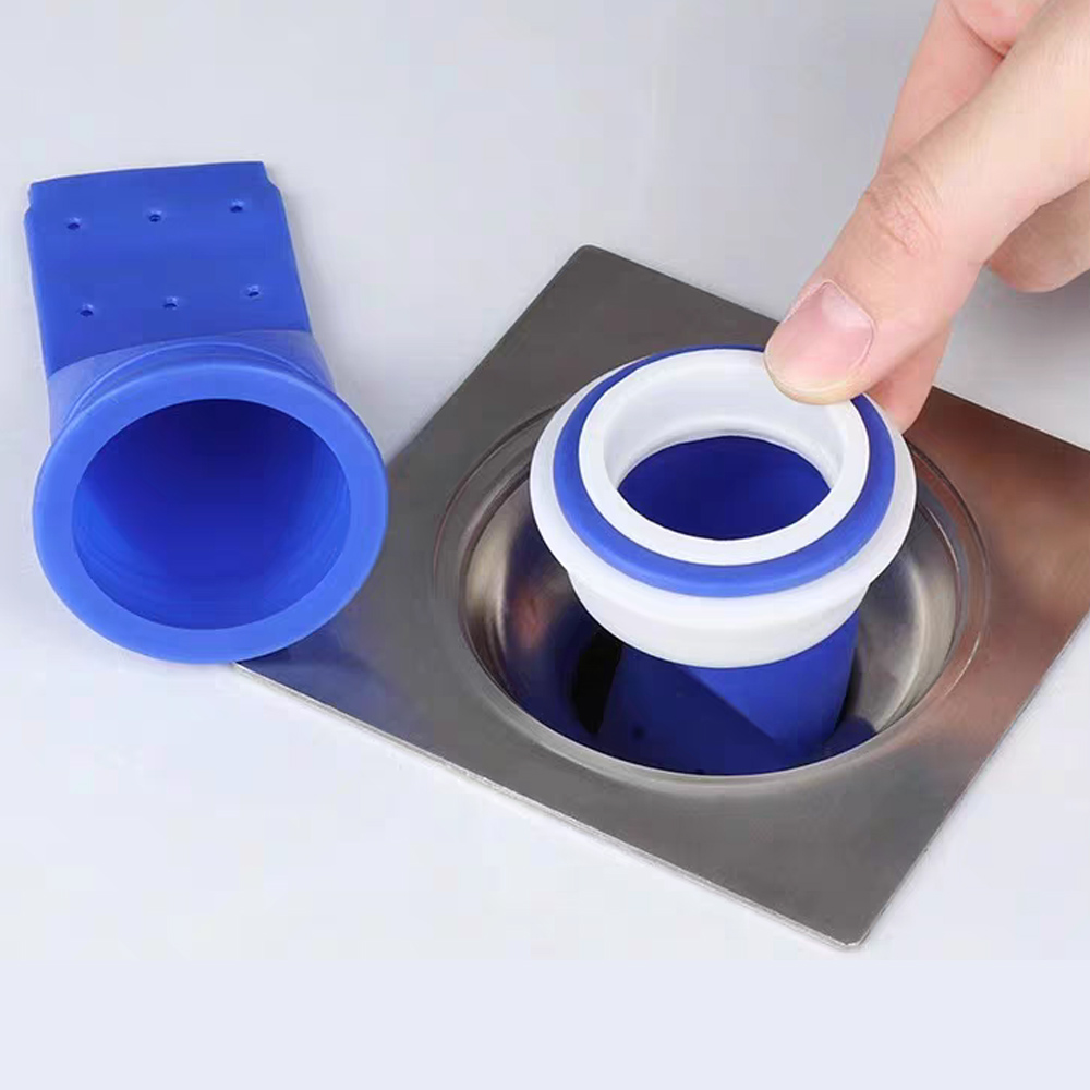 Floor Drain Anti Odor Smell Si - Drain Pipe Clip ulasan dan harga