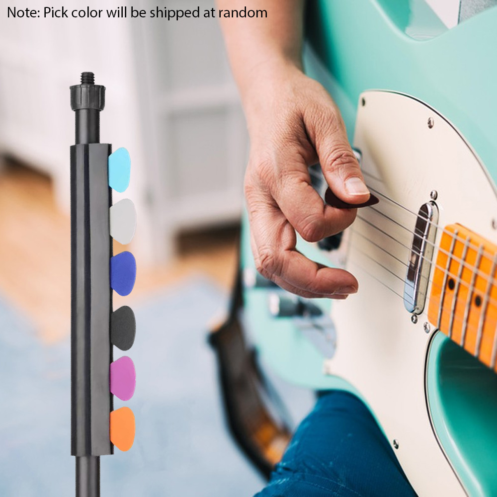 Guitar Pick Storage Holder wit - Plastic Pipe Clip ulasan dan harga